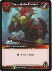Fraznak the Furious - War of the Elements - WoW card