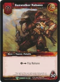 Sunwalker Nahano - War of the Elements - WoW card