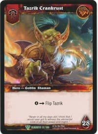 Tazrik Crankrust - War of the Elements - WoW card