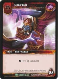 Uzak'zim - War of the Elements - WoW card