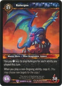 Kalecgos - War of the Elements - WoW card