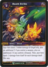 Death Strike - War of the Elements - WoW card