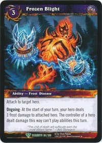 Frozen Blight - War of the Elements - WoW card
