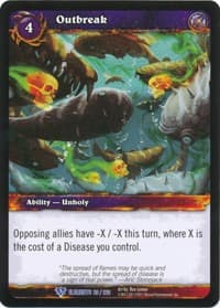Outbreak - War of the Elements - WoW card