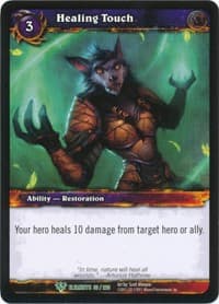 Healing Touch - War of the Elements - WoW card