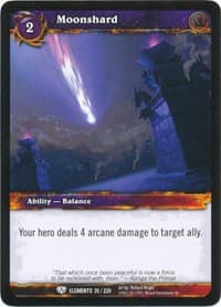 Moonshard - War of the Elements - WoW card