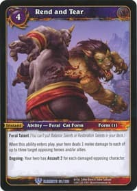 Rend and Tear - War of the Elements - WoW card