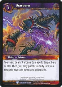Starburst - War of the Elements - WoW card