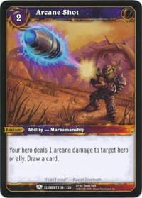Arcane Shot - War of the Elements - WoW card
