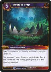 Noxious Trap - War of the Elements - WoW card