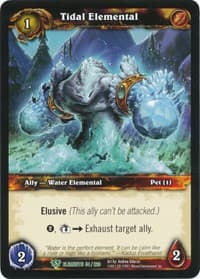 Tidal Elemental - War of the Elements - WoW card