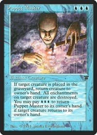 Puppet Master - Legends - Magic: The Gathering card