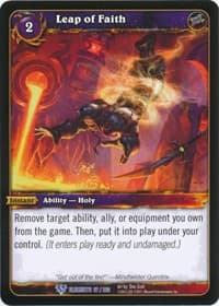 Leap of Faith - War of the Elements - WoW card