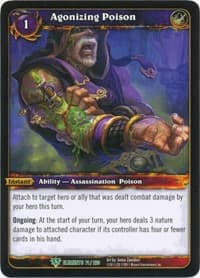 Agonizing Poison - War of the Elements - WoW card