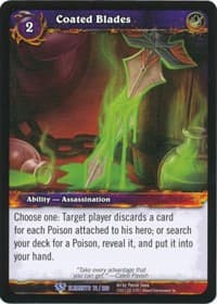 Coated Blades - War of the Elements - WoW card