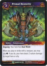 Primal Dexterity - War of the Elements - WoW card