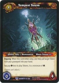 Tempest Totem - War of the Elements - WoW card