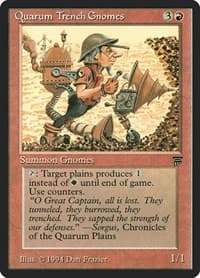 Quarum Trench Gnomes - Legends - Magic: The Gathering card