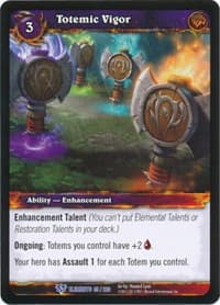 Totemic Vigor - War of the Elements - WoW card