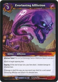 Everlasting Affliction - War of the Elements - WoW card