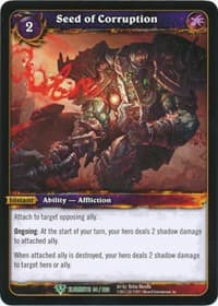 Seed of Corruption - War of the Elements - WoW card