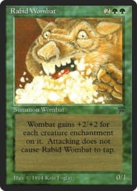 Rabid Wombat - Legends - Magic: The Gathering card