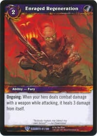 Enraged Regeneration - War of the Elements - WoW card