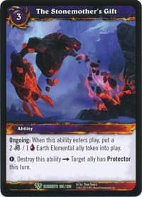 The Stonemother's Gift - War of the Elements - WoW card