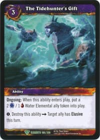 The Tidehunter's Gift - War of the Elements - WoW card