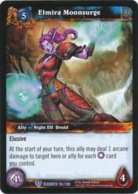 Elmira Moonsurge - War of the Elements - WoW card