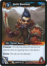 Gully Rustinax - War of the Elements - WoW card