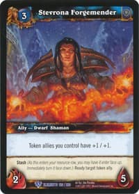 Stevrona Forgemender - War of the Elements - WoW card