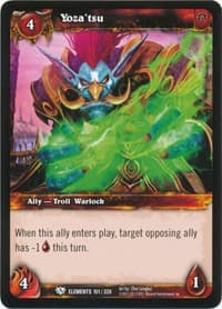 Yoza'tsu - War of the Elements - WoW card