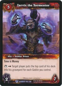 Zarvix the Tormentor - War of the Elements - WoW card