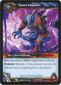 Azure Captain - War of the Elements - WoW card