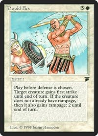 Rapid Fire - Legends - Magic: The Gathering card