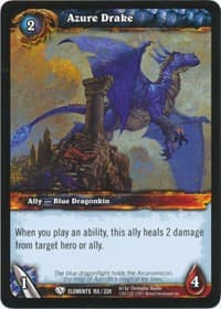 Azure Drake - War of the Elements - WoW card