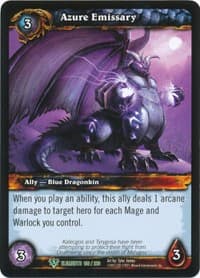 Azure Emissary - War of the Elements - WoW card
