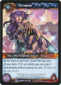 Tyrygosa - War of the Elements - WoW card