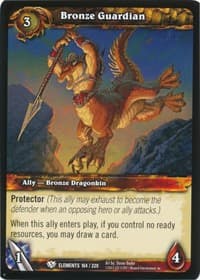 Bronze Guardian - War of the Elements - WoW card