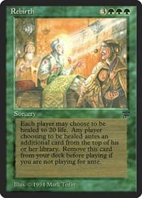 Rebirth - Legends - Magic: The Gathering card