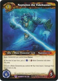 Neptulon the Tidehunter - War of the Elements - WoW card