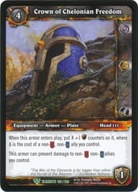 Crown of Chelonian Freedom - War of the Elements - WoW card