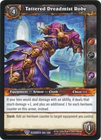 Tattered Dreadmist Robe - War of the Elements - WoW card