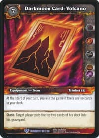 Darkmoon Card: Volcano - War of the Elements - WoW card