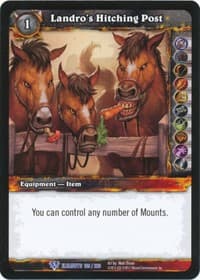 Landro's Hitching Post - War of the Elements - WoW card