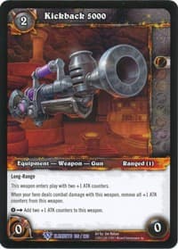 Kickback 5000 - War of the Elements - WoW card