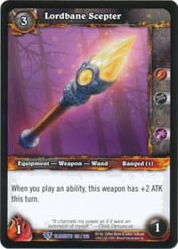 Lordbane Scepter - War of the Elements - WoW card
