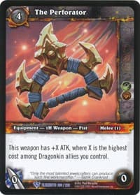 The Perforator - War of the Elements - WoW card