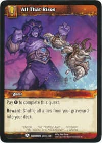All That Rises - War of the Elements - WoW card